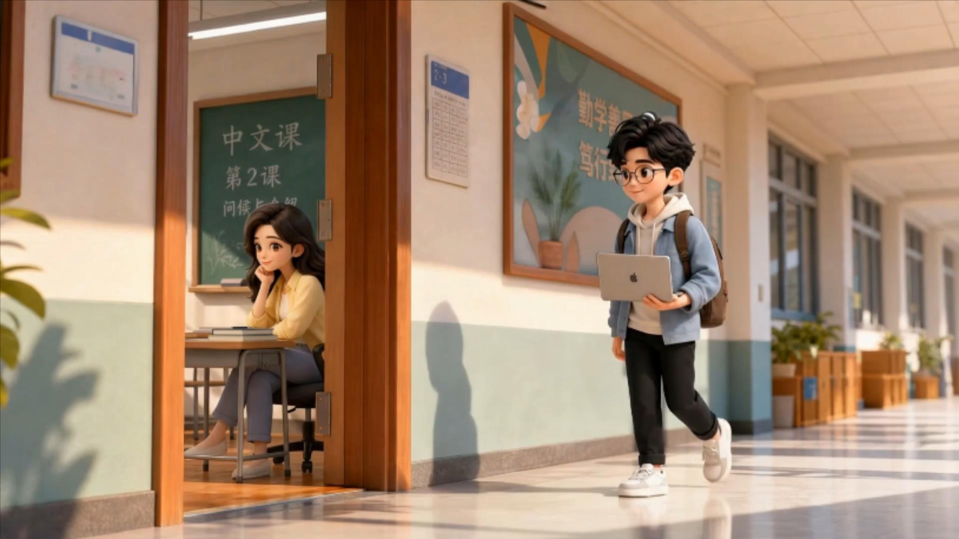 情景对话数字人demo
